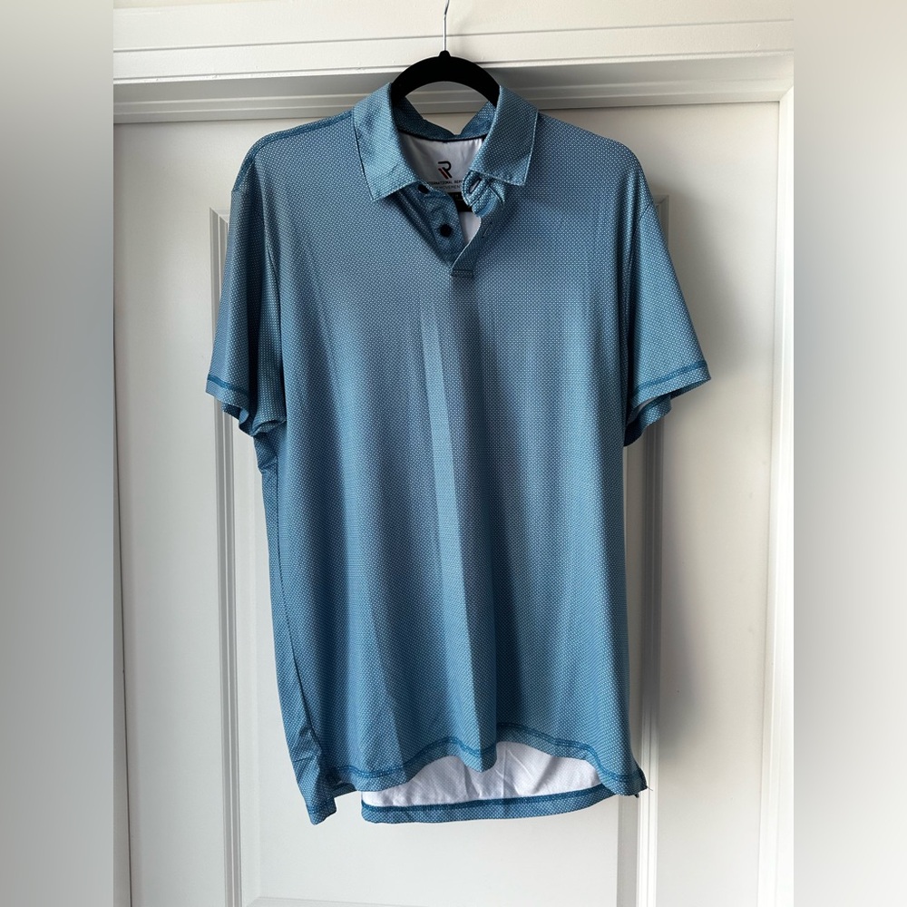 Men's Blue Polo Golf Shirt